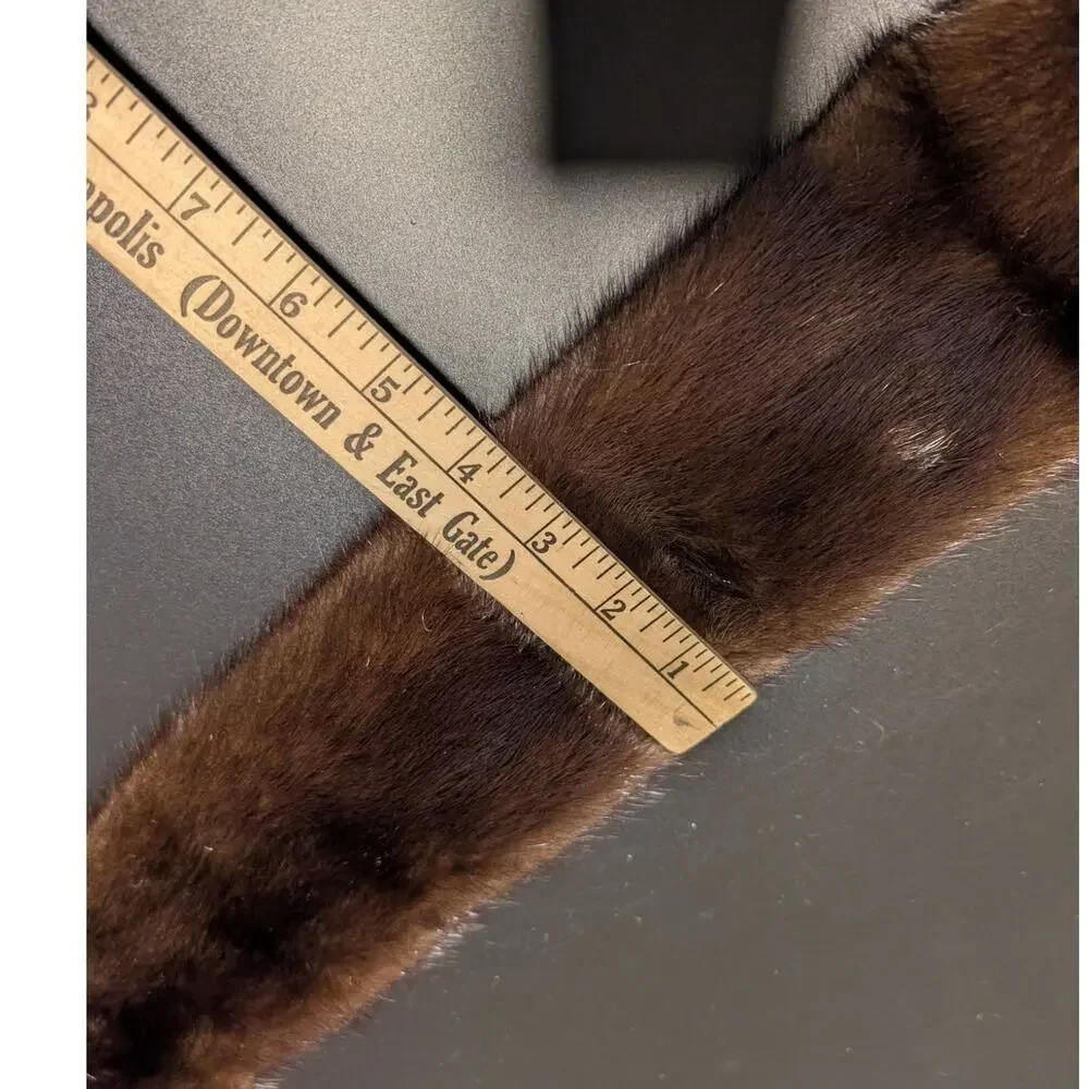 Vintage Mink Collar 3-3/4